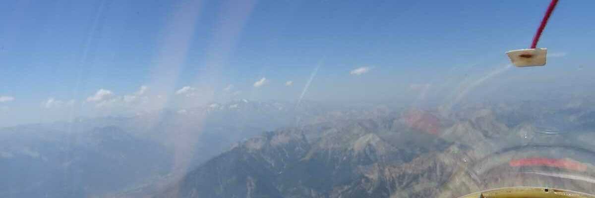 Flugwegposition um 13:05:12: Aufgenommen in der Nähe von Arrondissement de Briançon, Frankreich in 3123 Meter